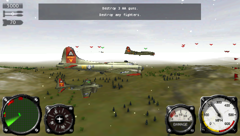 Air Conflicts screenshot 3 for PSP